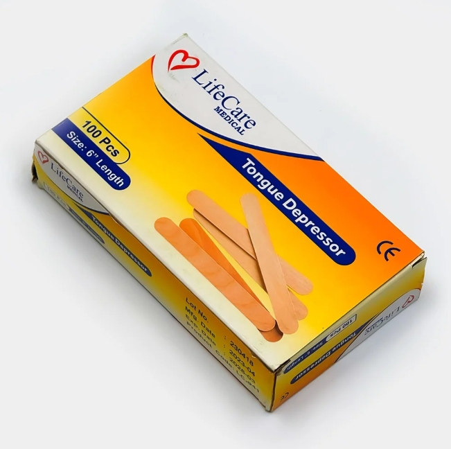 Lifecare Tongue Depressor Non-Sterilized